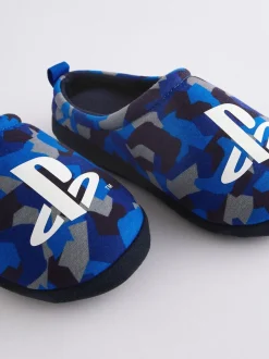 Pantoffels|Next Blauw - Playstation Slipper Mules