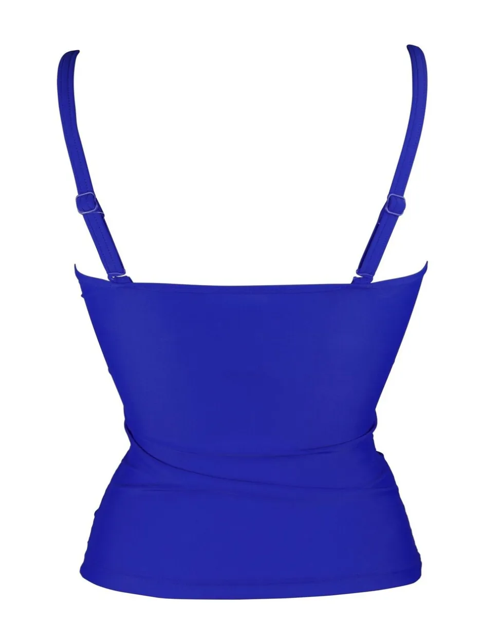 Badkleding|Pour Moi - Free Spirit Tankini Blauw
