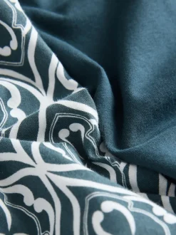 Pyjama's|Loungewear|Next - Pyjama met lange mouwen Blauw