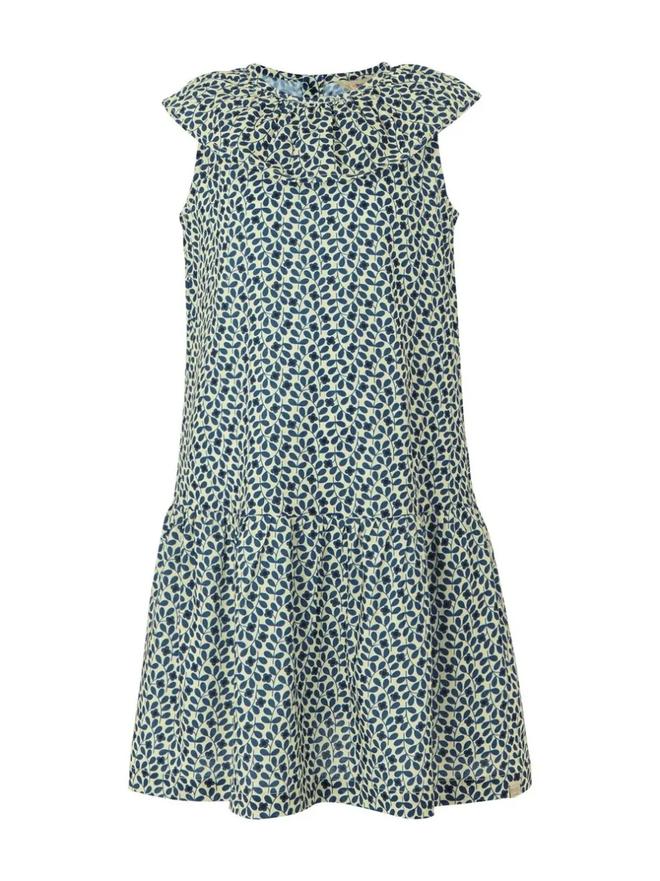 Jumpsuits En Playsuits* - Regatta Girls 100% Cotton Orla Kiely Playsuit Blauw