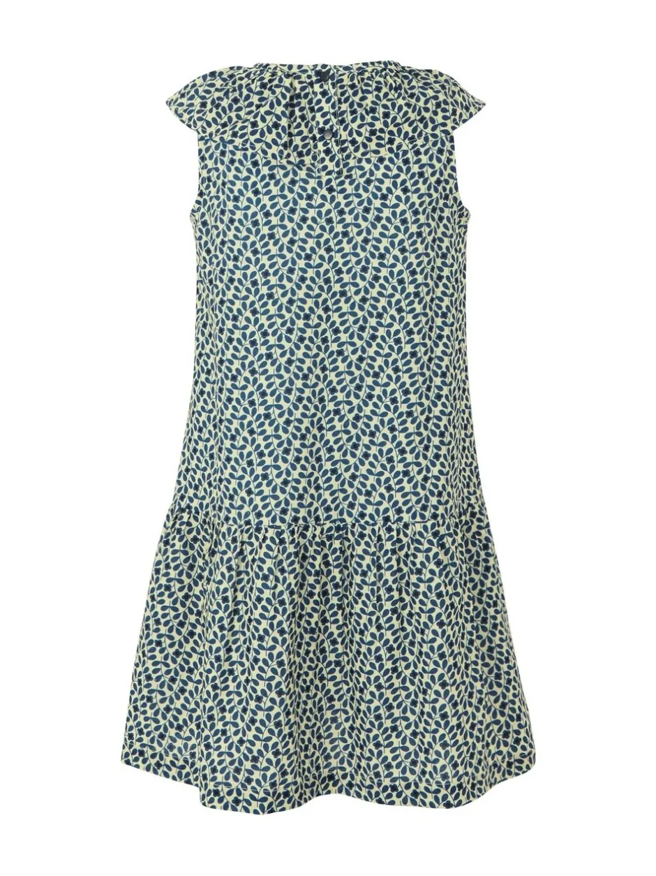Jumpsuits En Playsuits* - Regatta Girls 100% Cotton Orla Kiely Playsuit Blauw