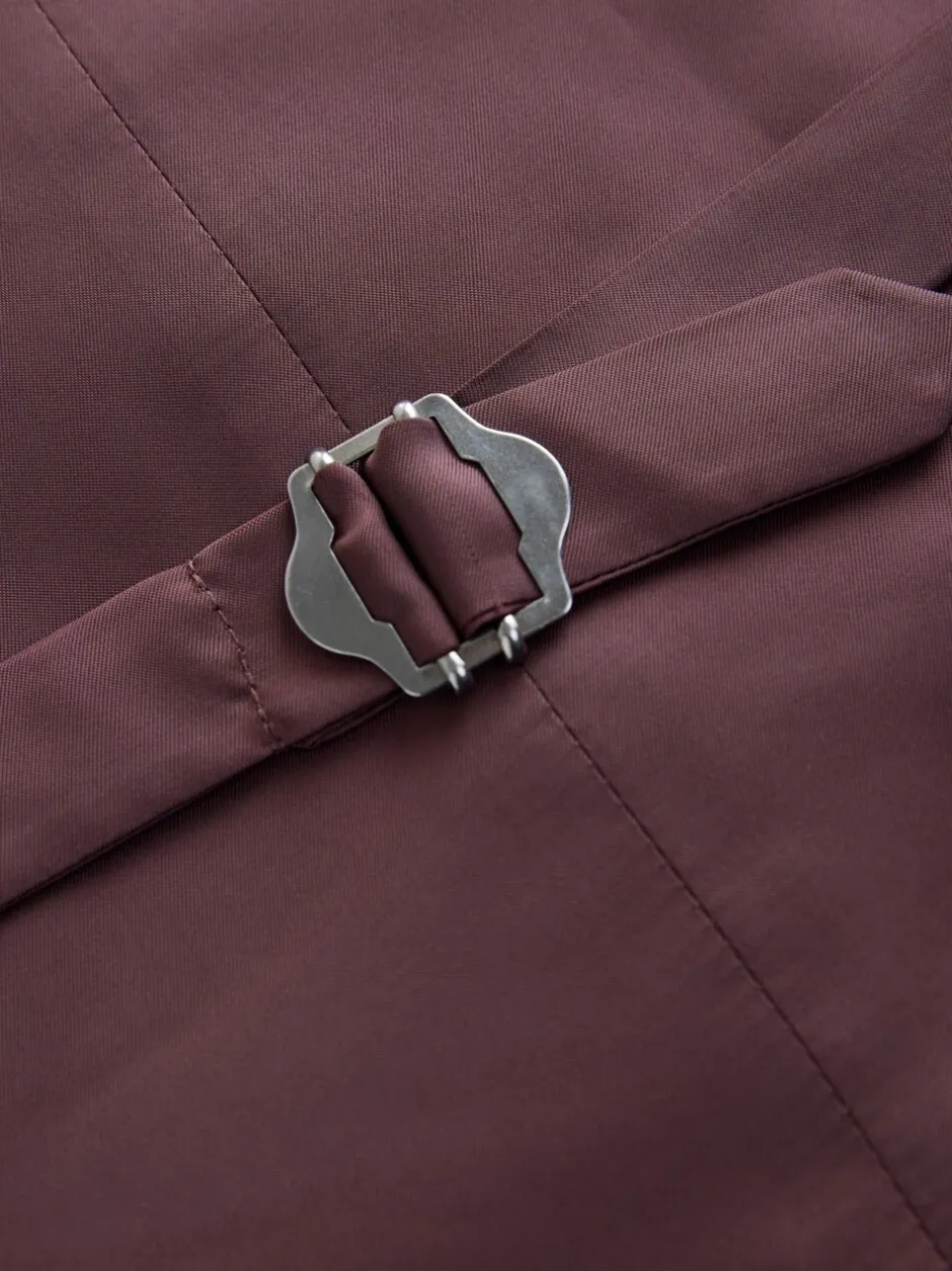 Vesten*Next Blauw - Regular Fit getrimd gestructureerd colbert