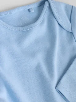 Rompertjes En Hemdjes|Rompertjes En Hemdjes|Next Blauw - Rompertjes met lange mouwen