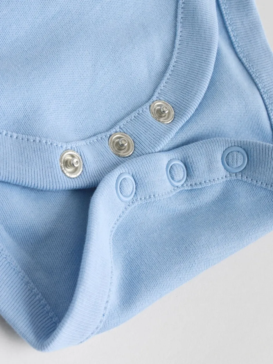 Rompertjes En Hemdjes|Rompertjes En Hemdjes|Next Blauw - Rompertjes met lange mouwen
