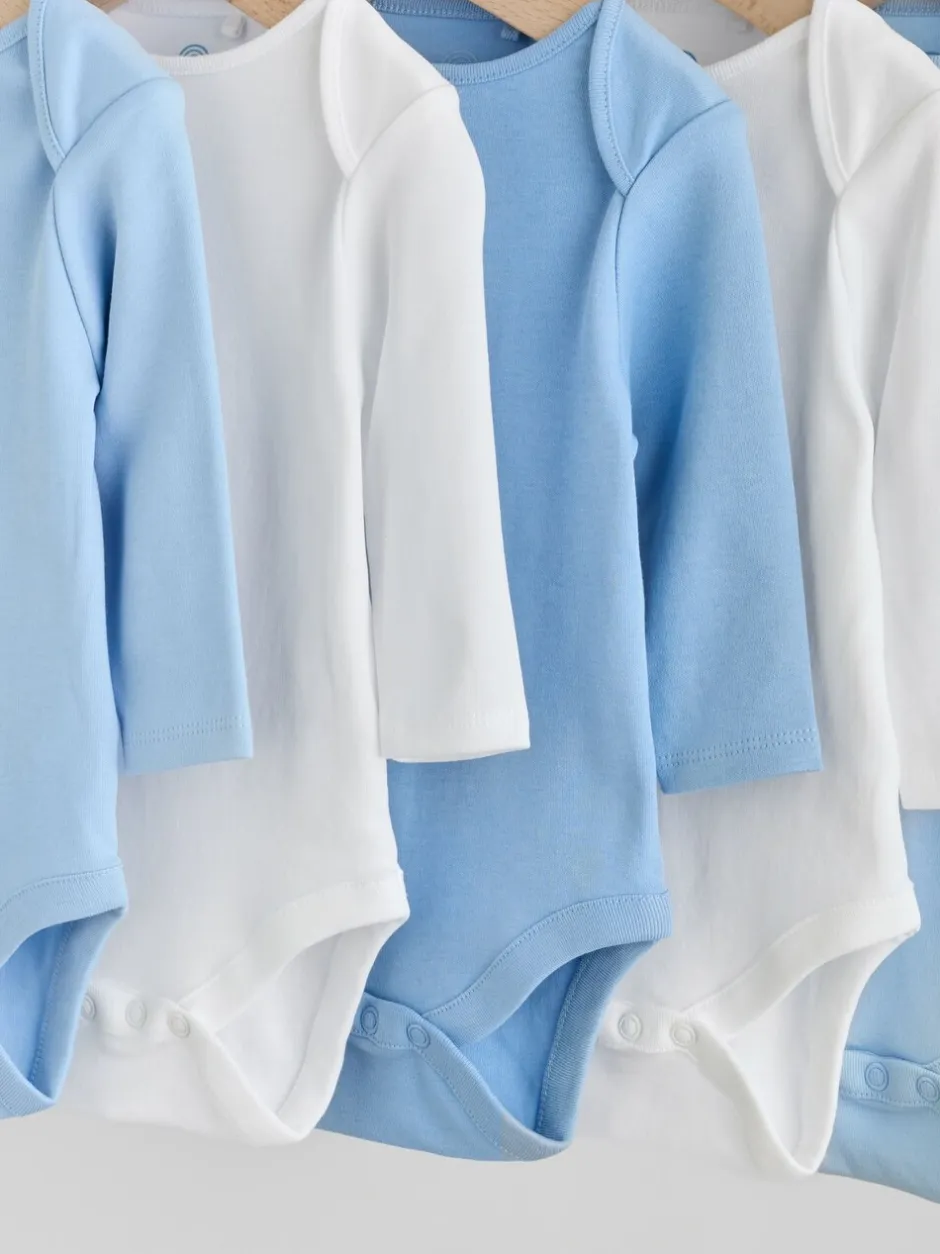 Rompertjes En Hemdjes|Rompertjes En Hemdjes|Next Blauw - Rompertjes met lange mouwen