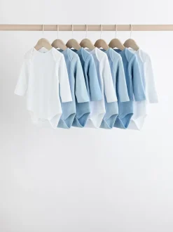 Rompertjes En Hemdjes|Rompertjes En Hemdjes*Next Blauw - Rompertjes met lange mouwen