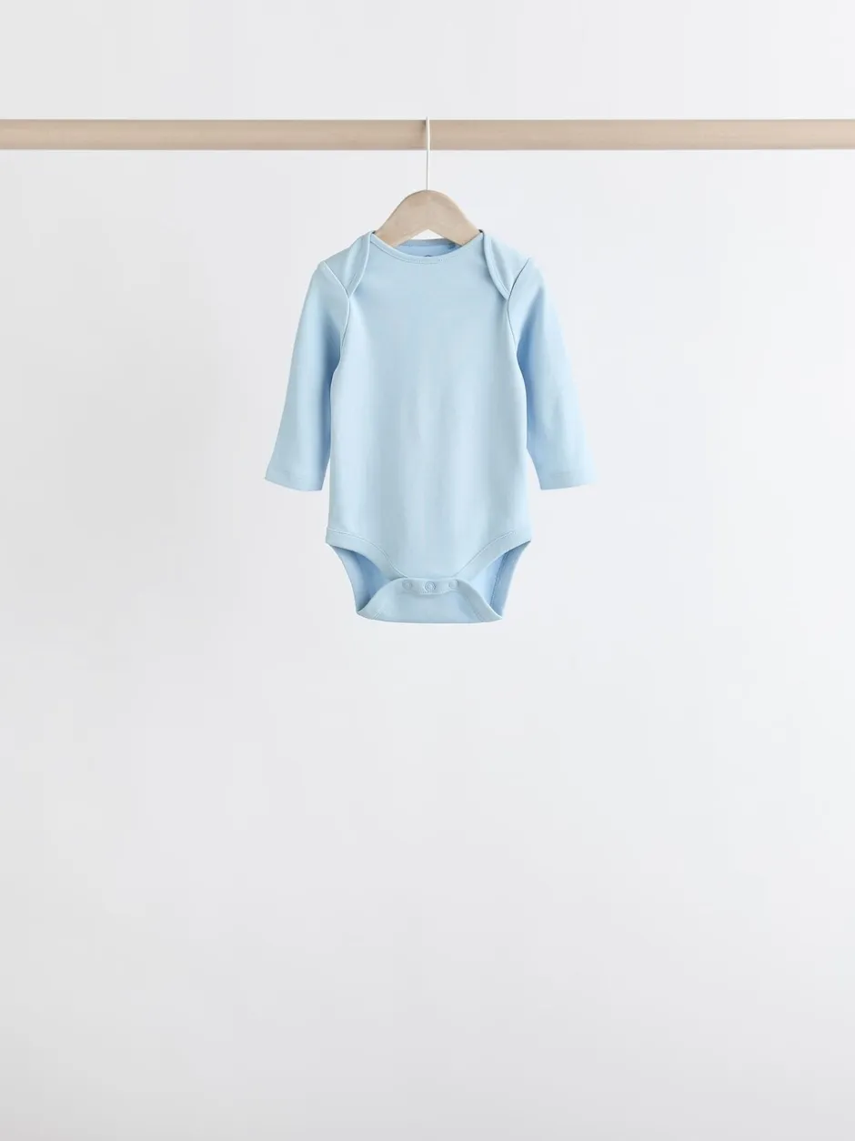Rompertjes En Hemdjes|Rompertjes En Hemdjes*Next Blauw - Rompertjes met lange mouwen