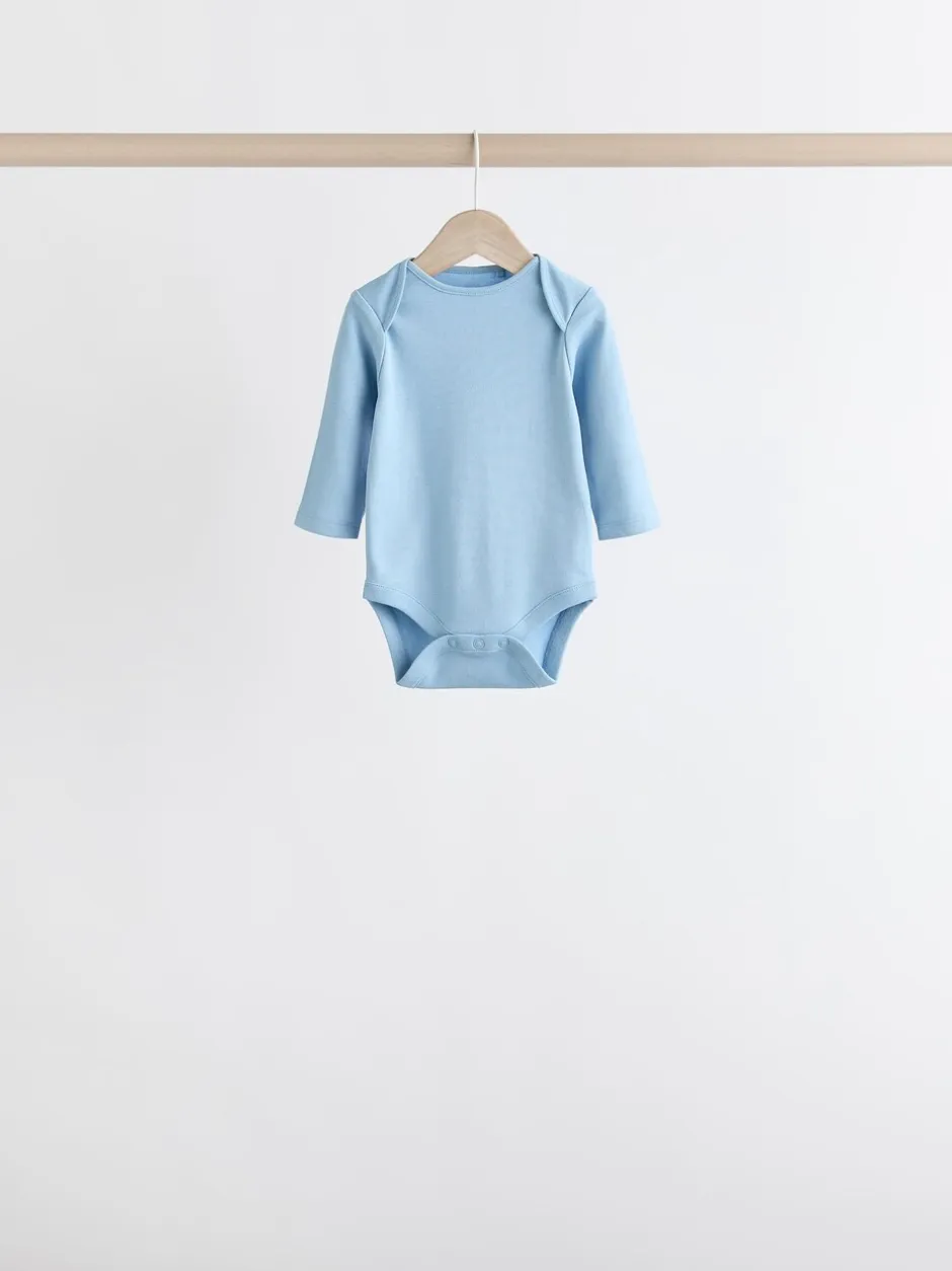 Rompertjes En Hemdjes|Rompertjes En Hemdjes*Next Blauw - Rompertjes met lange mouwen