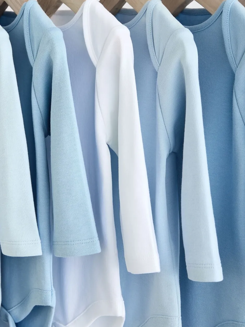 Rompertjes En Hemdjes|Rompertjes En Hemdjes*Next Blauw - Rompertjes met lange mouwen