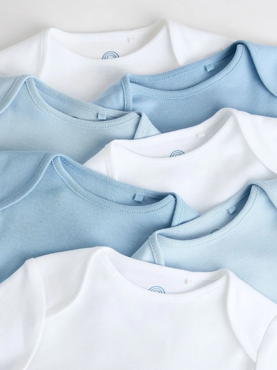 Rompertjes En Hemdjes|Rompertjes En Hemdjes*Next Blauw - Rompertjes met lange mouwen