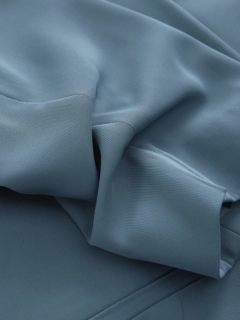Kostuums En Werkkleding*Next Blauw - Ruimvallend blazer met gerimpelde mouwen
