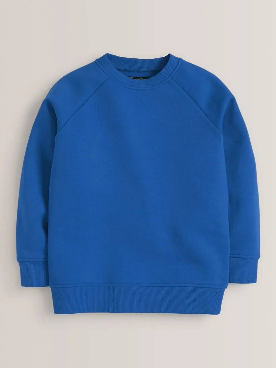Schoolkleding|Sweaters En Hoody´S|Next - Schoolsweater met ronde hals (3-16jr) Blauw