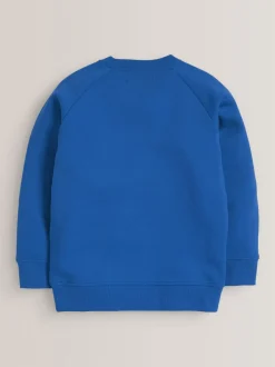 Schoolkleding|Sweaters En Hoody´S|Next - Schoolsweater met ronde hals (3-16jr) Blauw