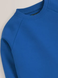 Schoolkleding|Sweaters En Hoody´S|Next - Schoolsweater met ronde hals (3-16jr) Blauw