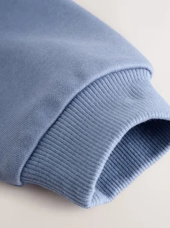 Joggingbroeken|Next Blauw - Set met sweatshirt en joggingbroek (3mnd-7jr)