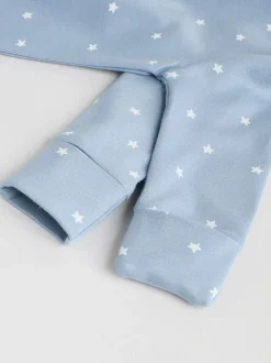 Babypakjes En Babypyjama's|Next Blauw - Set van 7 Baby Popper-slaappakjes (0mnd-2jr)