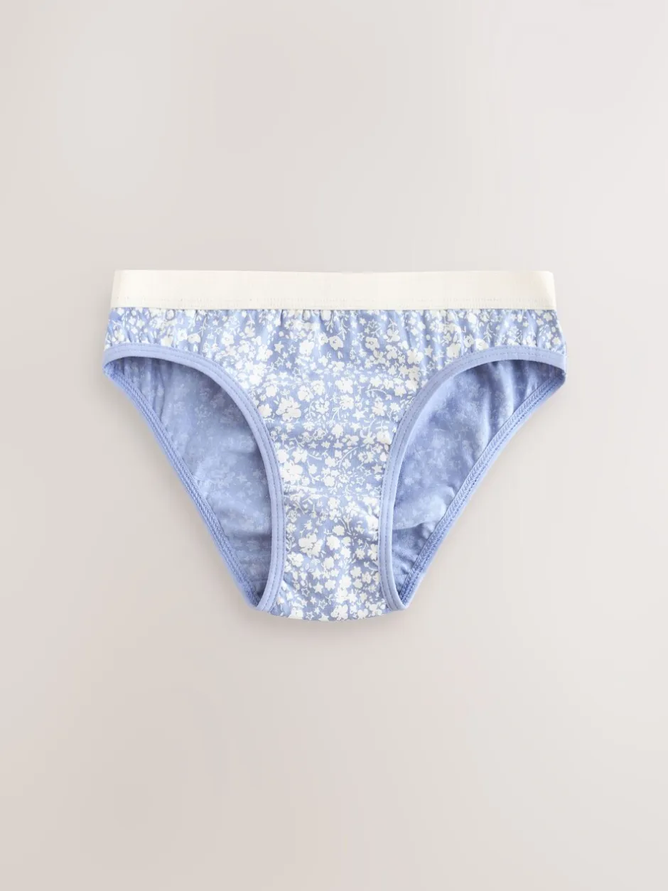 Alle Ondergoed|Next - Set van 5 Bikini Onderbroeken (1.5-16jr) Blauw