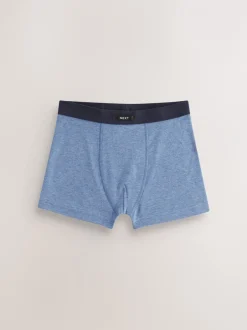 Ondergoed|Next - Set van 5 boxershorts met zachte tailleband (1,5-16 jr) Blauw