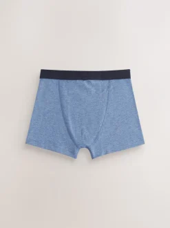 Ondergoed|Next - Set van 5 boxershorts met zachte tailleband (1,5-16 jr) Blauw