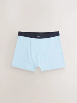 Ondergoed|Next - Set van 5 boxershorts met zachte tailleband (1,5-16 jr) Blauw