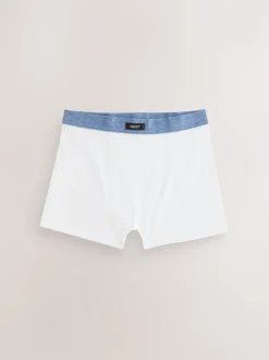 Ondergoed|Next - Set van 5 boxershorts met zachte tailleband (1,5-16 jr) Blauw