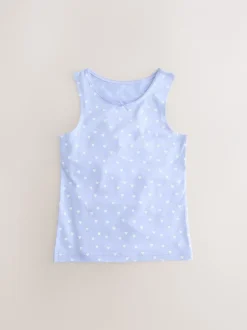 Alle Ondergoed*Next - Set van 3 hemdjes met print (1,5-16 jr) Blauw