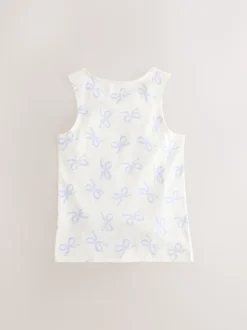 Alle Ondergoed*Next - Set van 3 hemdjes met print (1,5-16 jr) Blauw