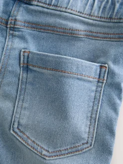 Jeans|Next - Set van 2 jeggings met elastische taille (3-16 jr) Blauw