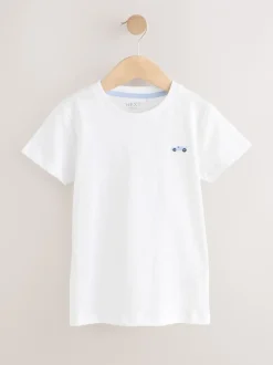 Tops|T-Shirts*Next Blauw - Set van 5 T-shirts met korte mouwen (3mnd-7jr)