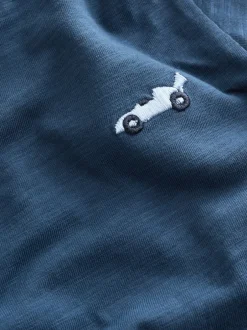 Tops|T-Shirts*Next Blauw - Set van 5 T-shirts met korte mouwen (3mnd-7jr)
