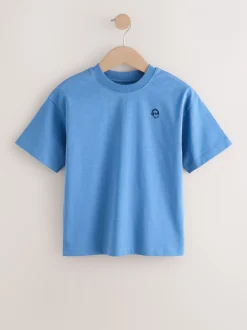 T-Shirts|Tops*Next - Short Sleeve Logo Chest Graphic T-Shirts 4 Pack (3-16yrs) Blauw