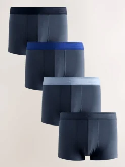 Ondergoed|Ondergoed|Next Blauw - Signature Comfort Boxers