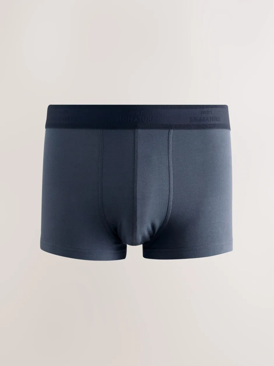 Ondergoed|Ondergoed|Next Blauw - Signature Comfort Boxers