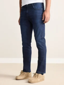 Jeans|Next - Signature ultra zacht aanvoelende jeans Blauw