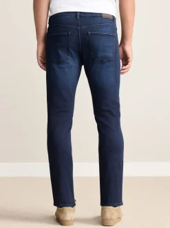 Jeans|Next - Signature ultra zacht aanvoelende jeans Blauw