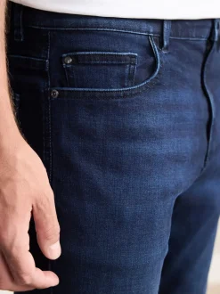Jeans|Next - Signature ultra zacht aanvoelende jeans Blauw
