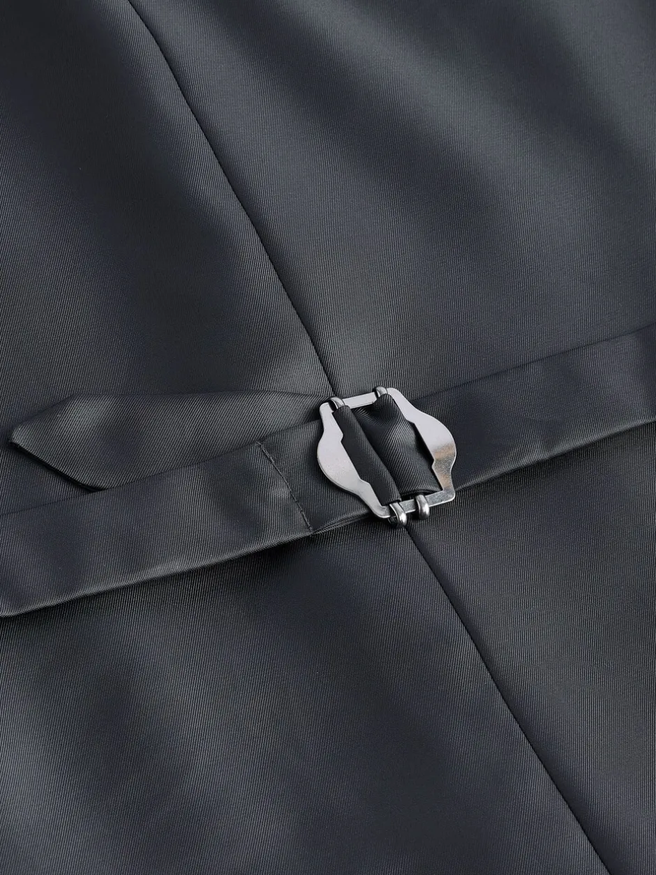 Vesten|Next - Signature Zignone flanellen gilet van Italiaanse wol-kasjmier blend Blauw