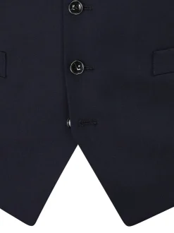 Vesten|Skopes - Farnham gilet single breasted Blauw