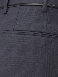 Smokings En Feestkleding*Skopes - getailleerd Newman-kostuum met ruit: pantalon Blauw