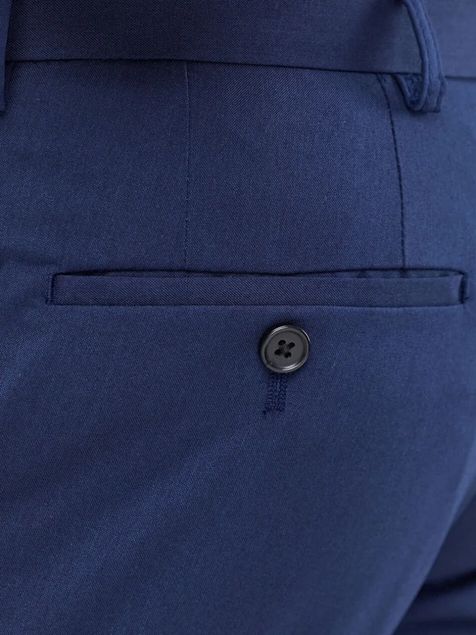 Formele Broek|Broeken En Chino's|Next Blauw - Slim Fit - Chique stretchy broek