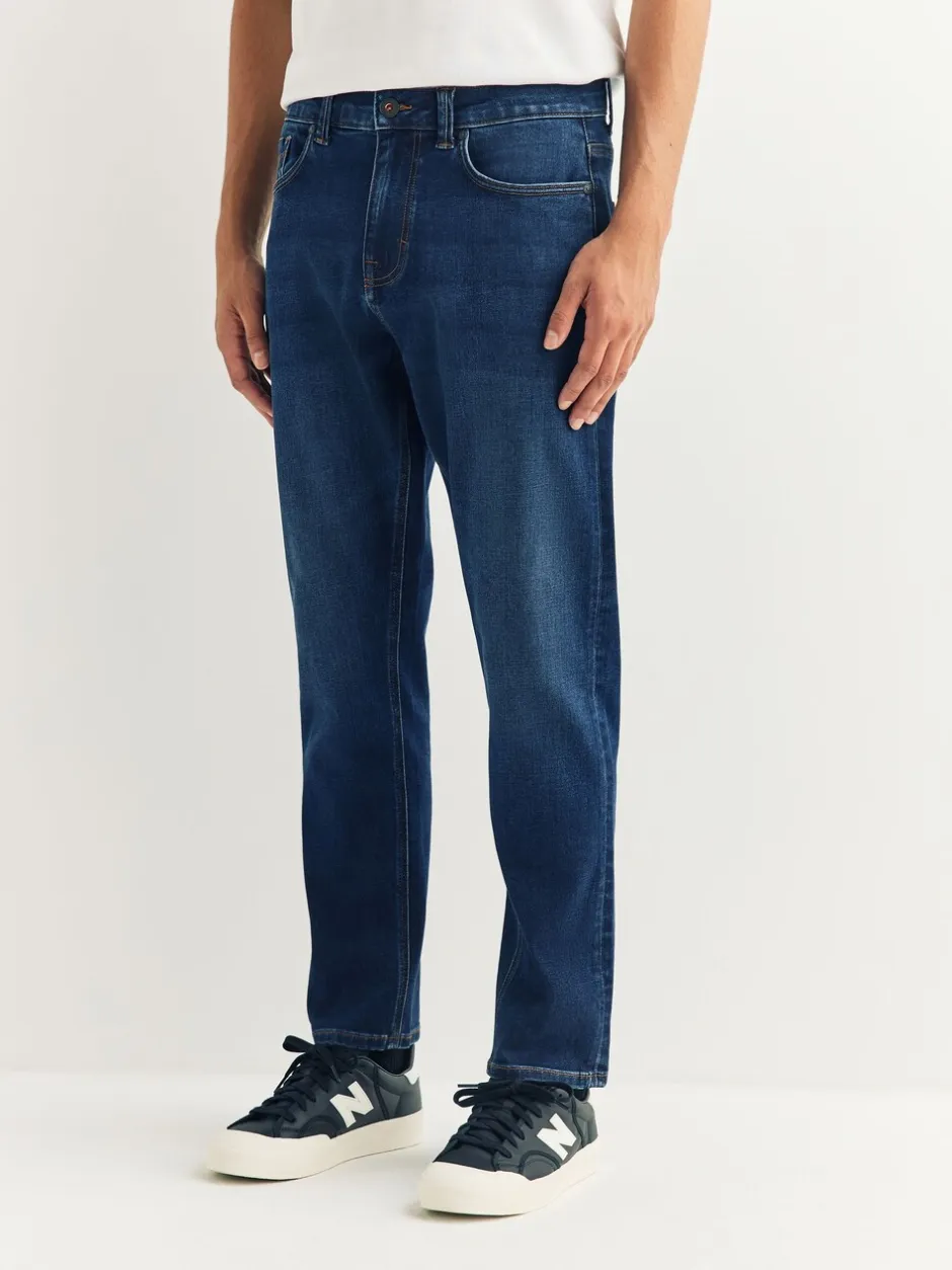 Jeans|Next Blauw - Slim Fit - Motionflex jeans