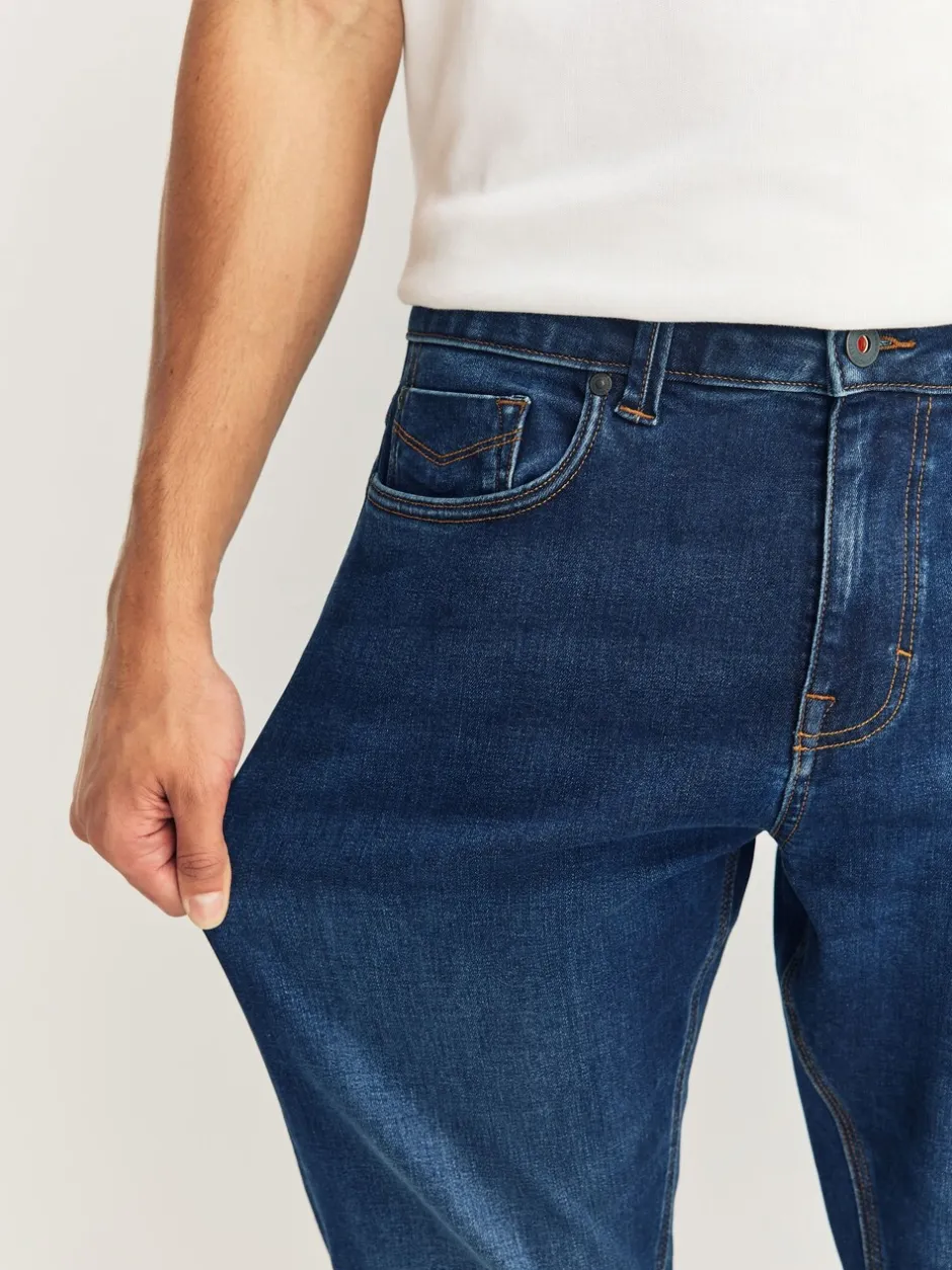 Jeans|Next Blauw - Slim Fit - Motionflex jeans