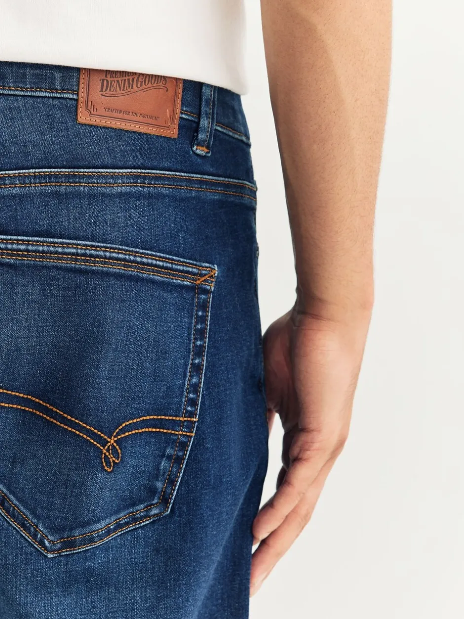Jeans|Next Blauw - Slim Fit - Motionflex jeans