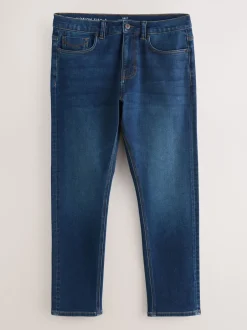 Jeans|Next Blauw - Slim Fit - Motionflex jeans