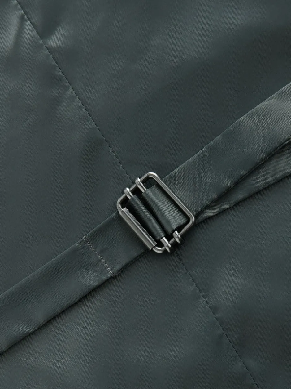 Vesten|Next Blauw - Slim fit gestructureerd flanellen Pakgilet