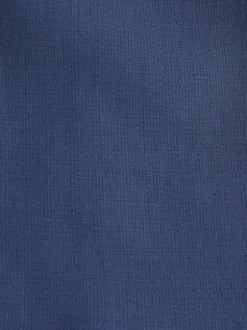 Pakken|Next - Slim fit Jack van wol Blend Motionflex Pak Blauw