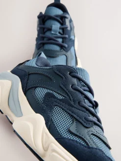 Sneakers|Next - Sneakers met veters Blauw