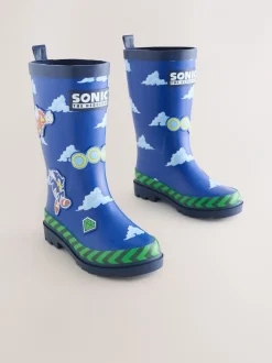 Laarzen*Next Blauw - Sonic Rubber Wellies