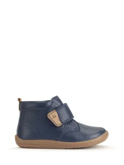 Boots*Start Rite - Totter leren laarzen met ripbies Blauw