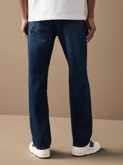 Jeans*Next Blauw - Straight fit - Motionflex jeans